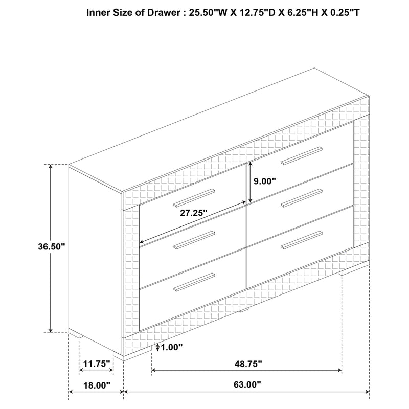 Ives Dressers - Ace Furniture and Decor