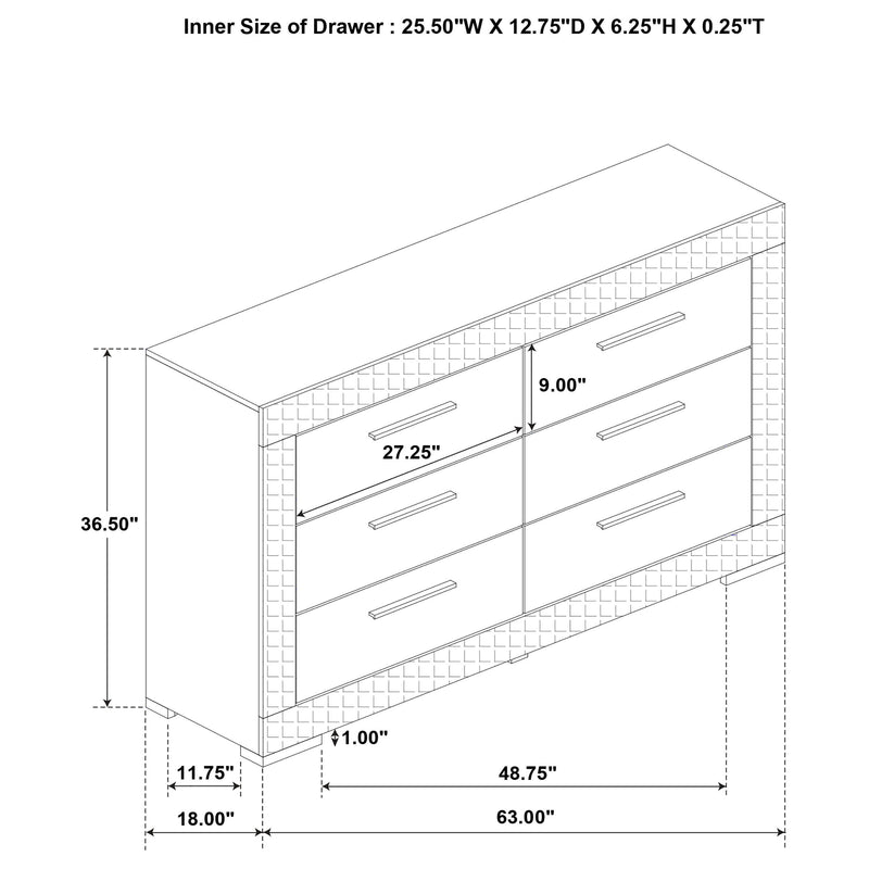 Ives Dressers - Ace Furniture and Decor