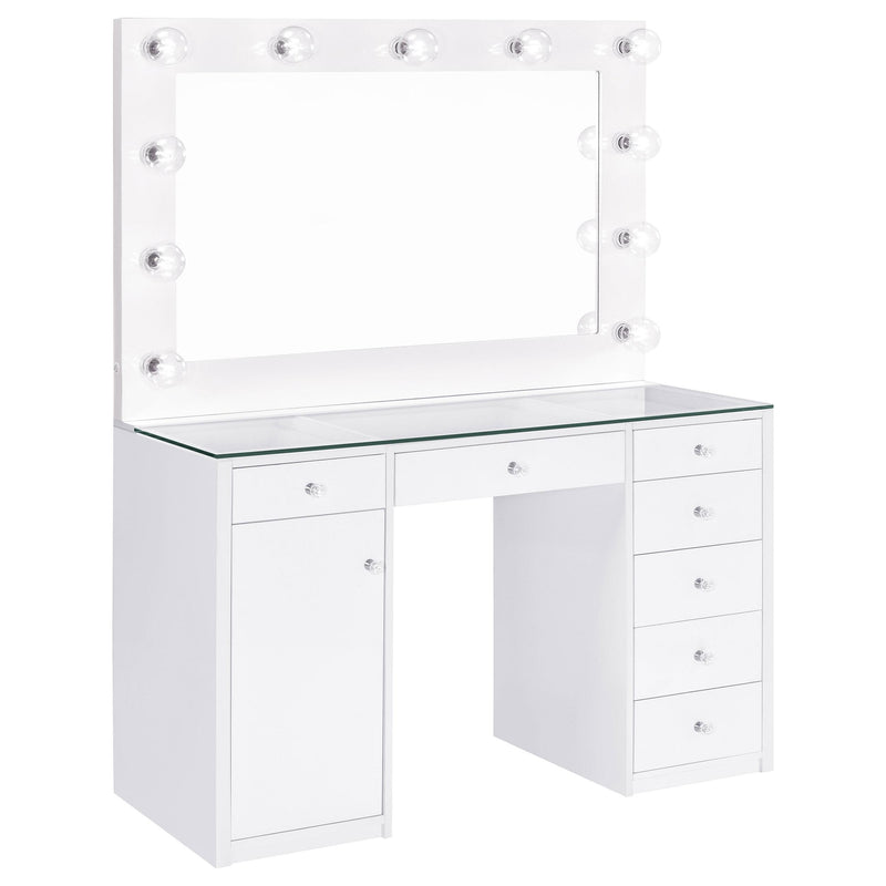 Acena Vanity Table and Mirror - Ace Furniture and Decor