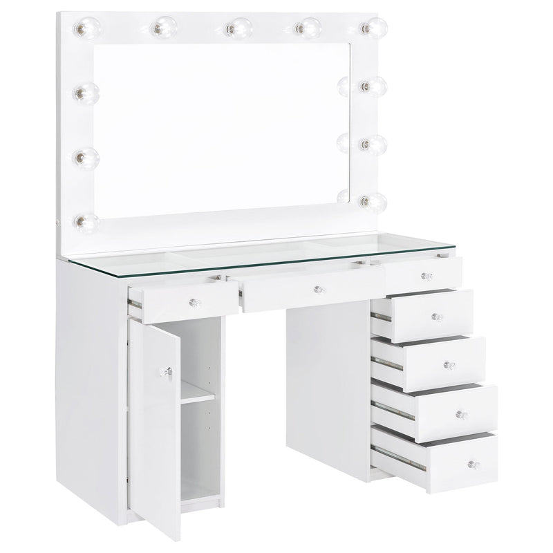 Acena Vanity Table and Mirror - Ace Furniture and Decor