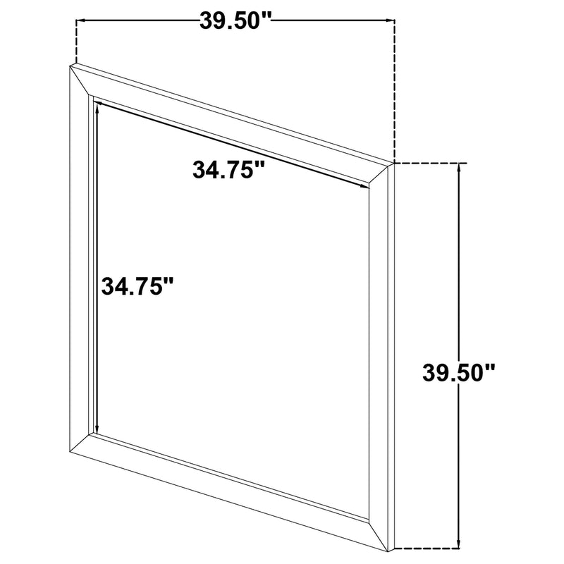 Oakglen Dresser Mirrors - Ace Furniture and Decor