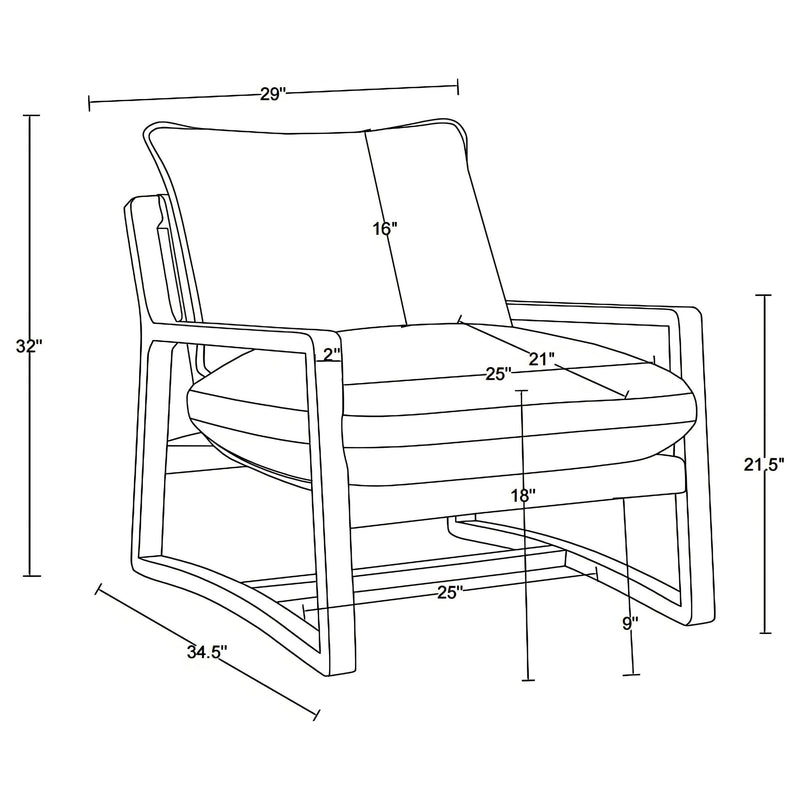 Geneva Accent Chairs - Ace Furniture and Decor