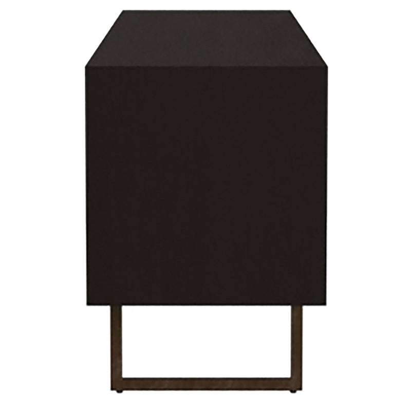 Marsden 2-door Wood 70" TV Stand Charcoal Black - Ace Furniture and Decor