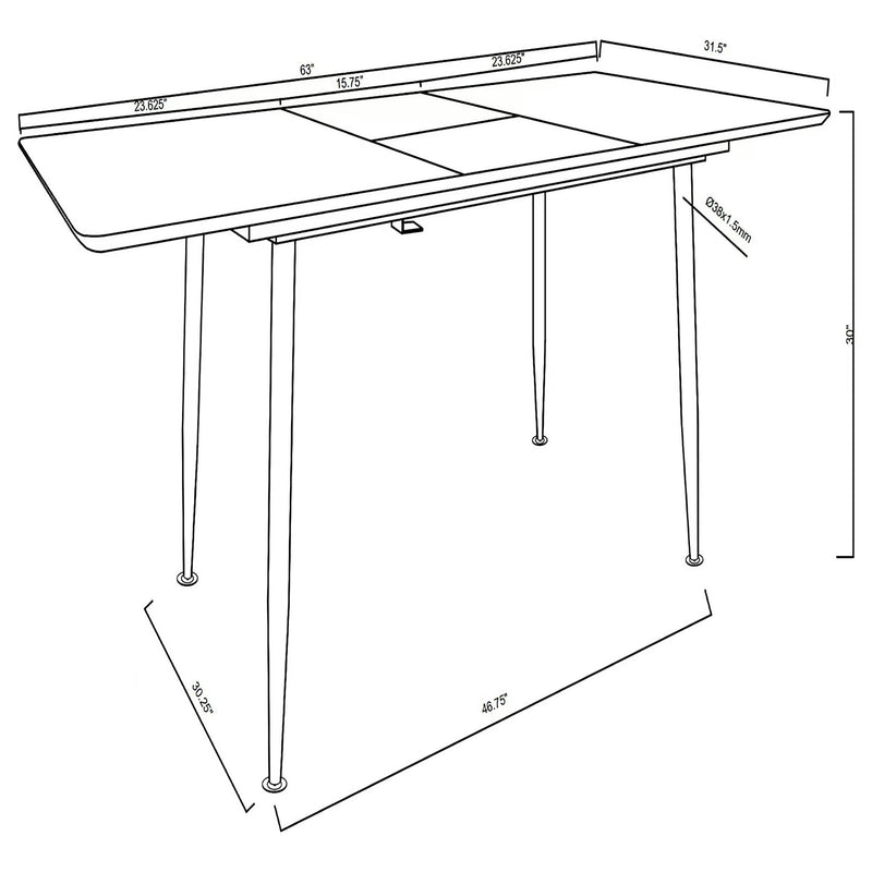 Horizon Dining Tables - Ace Furniture and Decor