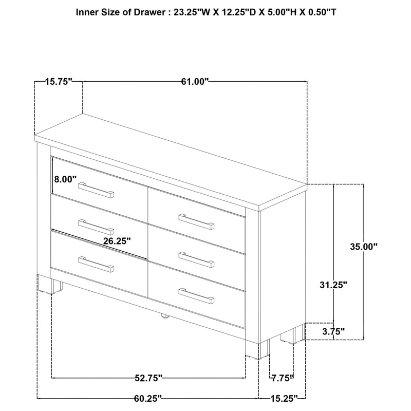Oakglen Dressers - Ace Furniture and Decor