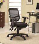 Rollo Adjustable Height Office Chair Black - Ace Furniture and Decor