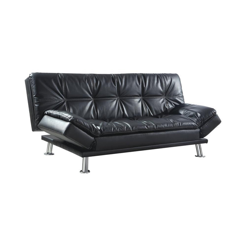 Dilleston Tufted Back Upholstered Sofa Bed Grey - Ace Furniture and Decor