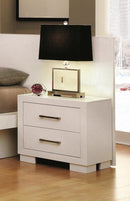 Jessica Nightstand Panels White (Set of 2) - Ace Furniture and Decor