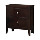 Carlton 2-drawer Rectangular Nightstand Cappuccino - Ace Furniture and Decor