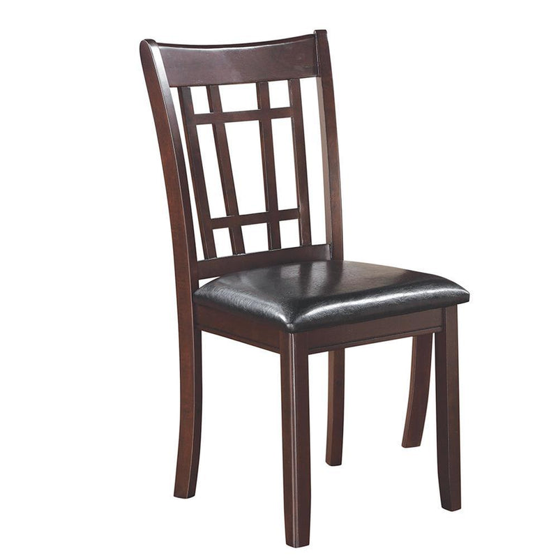Lavon Transitional Warm Brown Dining Chair