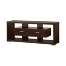 Casey 2-drawer Rectangular TV Console Cappuccino - Ace Furniture and Decor