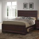 Kauffman California King, Eastren King, & Queen Panel Bed Dark Cocoa - Ace Furniture and Decor