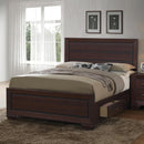 Kauffman California King, Eastren King, & Queen Panel Bed Dark Cocoa - Ace Furniture and Decor