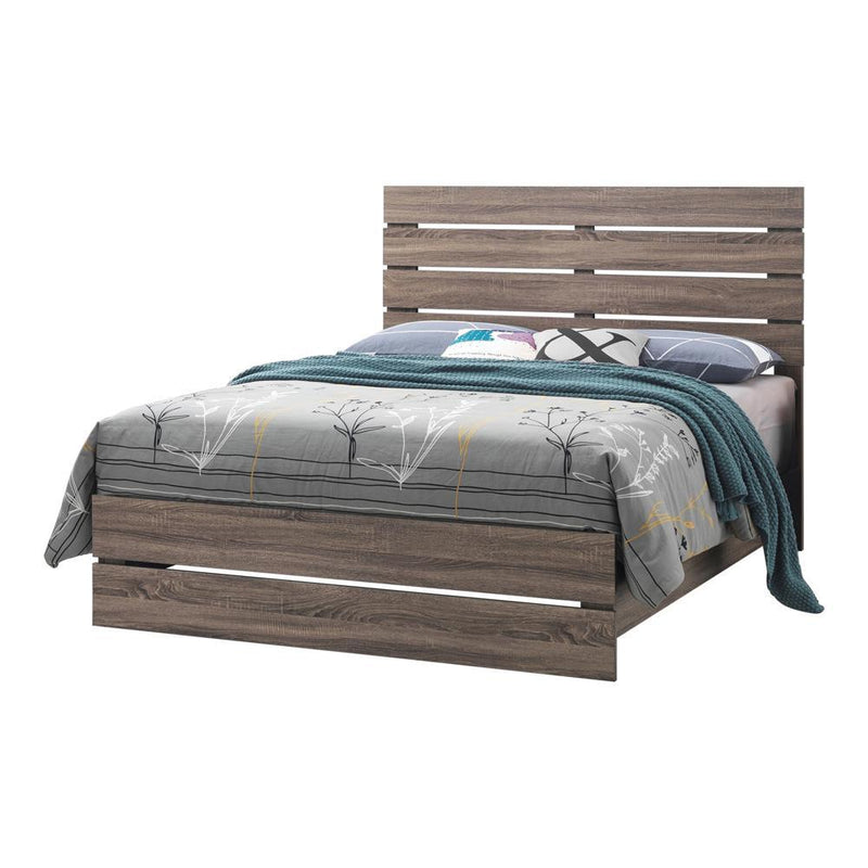 Brantford Eastern King & Queen Panel Bed Barrel Oak - Ace Furniture and Decor