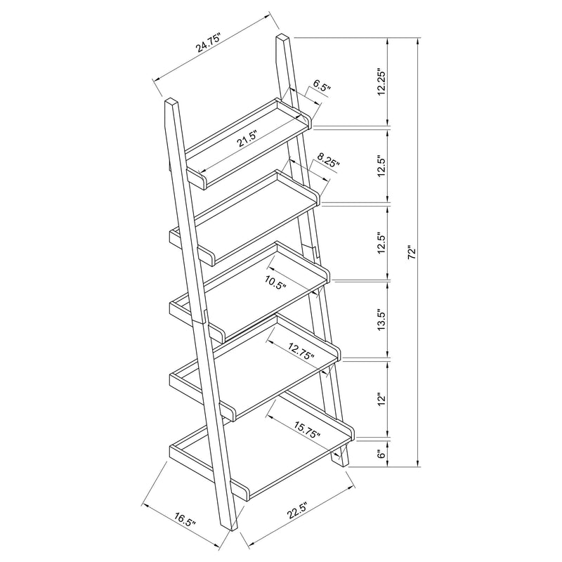Colella Bookshelf - Ace Furniture and Decor