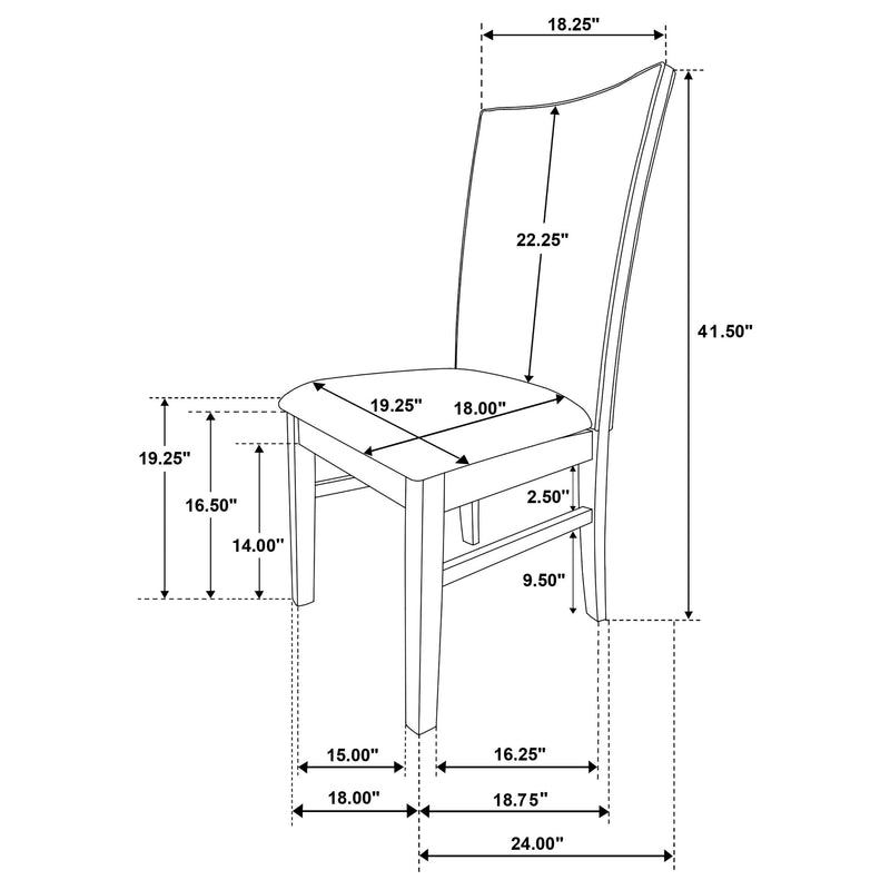 Sherwood Side Chairs - Ace Furniture and Decor