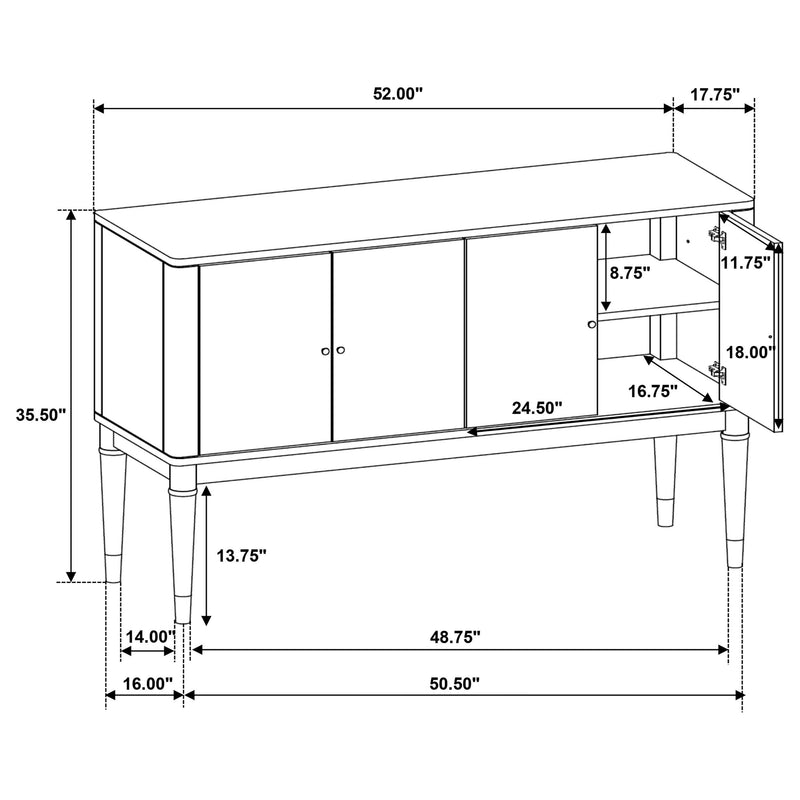 Reseda Sideboards - Ace Furniture and Decor