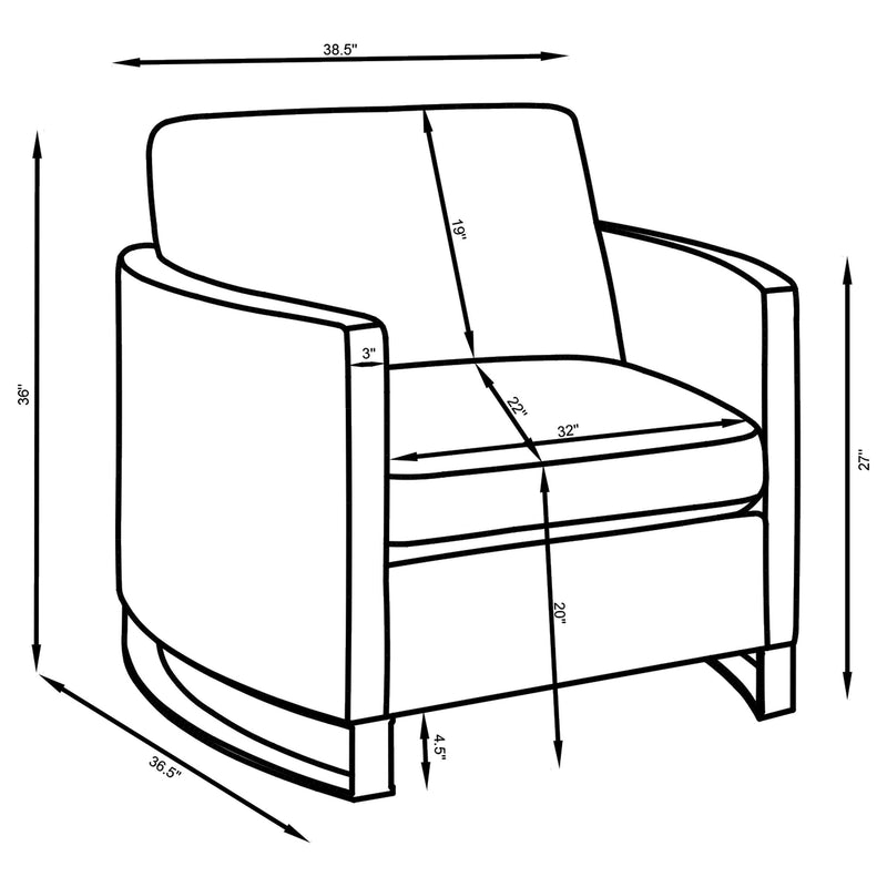 Corliss Accent Chairs - Ace Furniture and Decor