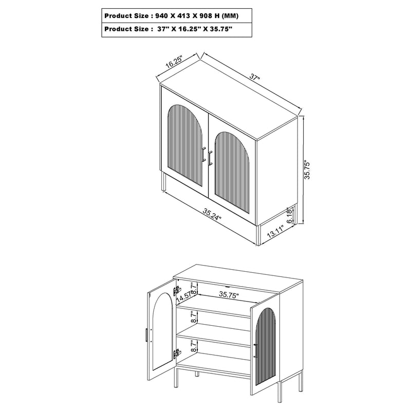 Jess Accent Cabinets - Ace Furniture and Decor