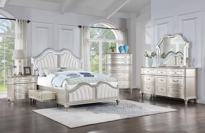 Evangeline 5 Pc Bedroom Set - Ace Furniture and Decor