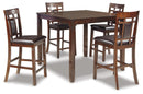 Bennox Counter Height Dining Table and Bar Stools (Set of 5) - Ace Furniture and Decor