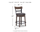 Caitbrook Counter Height Bar Stool - Ace Furniture and Decor