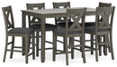 Caitbrook Counter Height Dining Table and Bar Stools (Set of 7) - Ace Furniture and Decor