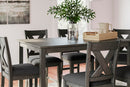 Caitbrook Counter Height Dining Table and Bar Stools (Set of 7) - Ace Furniture and Decor