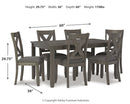 Caitbrook Dining Table and Chairs (Set of 7) - Ace Furniture and Decor