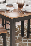 Gesthaven Counter Height Dining Table and 4 Barstools (Set of 5) - Ace Furniture and Decor