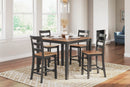 Gesthaven Counter Height Dining Table and 4 Barstools (Set of 5) - Ace Furniture and Decor