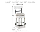 Valebeck Counter Height Bar Stool - Ace Furniture and Decor