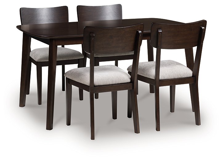Mallenette Dining Table and 4 Chairs (Set of 5) - Ace Furniture and Decor