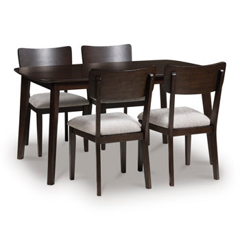Mallenette Dining Table and 4 Chairs (Set of 5) - Ace Furniture and Decor