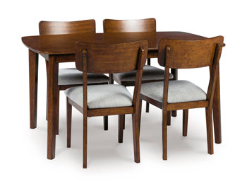 Tameride Dining Table and 4 Chairs (Set of 5) - Ace Furniture and Decor
