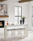 Robbinsdale Counter Height Dining Table and 3 Barstools Set - Ace Furniture and Decor