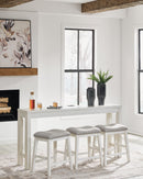 Robbinsdale Counter Height Dining Table and 3 Barstools Set - Ace Furniture and Decor
