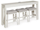 Robbinsdale Counter Height Dining Table and 3 Barstools Set - Ace Furniture and Decor