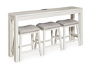 Robbinsdale Counter Height Dining Table and 3 Barstools Set - Ace Furniture and Decor