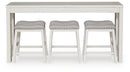 Robbinsdale Counter Height Dining Table and 3 Barstools Set - Ace Furniture and Decor