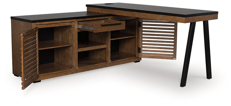 Kallari Credenza with Desk Return - Ace Furniture and Decor
