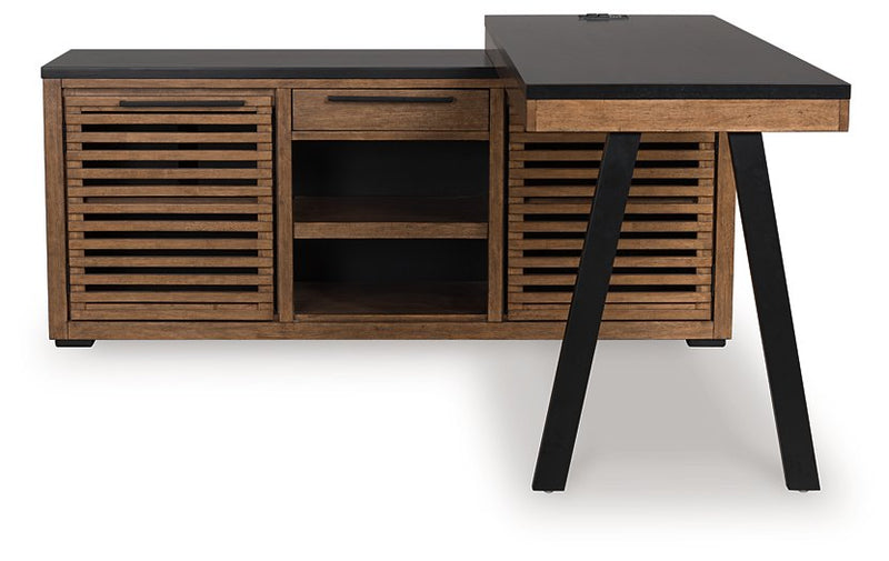 Kallari Credenza with Desk Return - Ace Furniture and Decor
