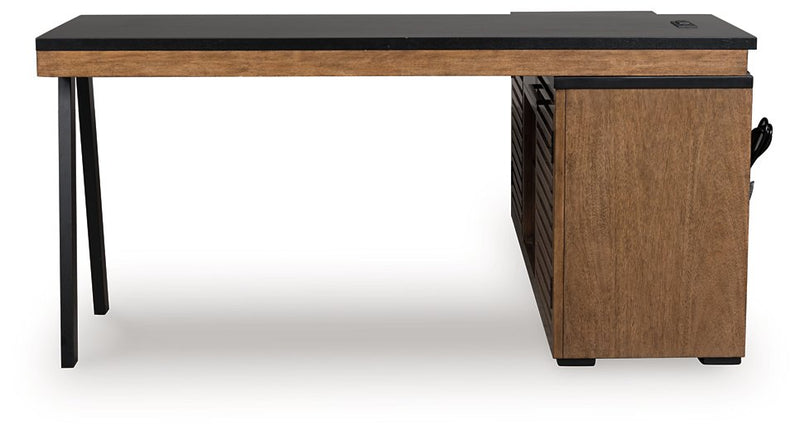 Kallari Credenza with Desk Return - Ace Furniture and Decor