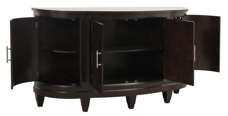 Homelegance Oratorio Server in Dark Cherry 5562-40