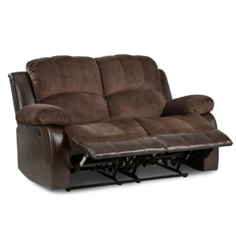 Granley Double Reclining Loveseat in Chocolate 9700FCP-2