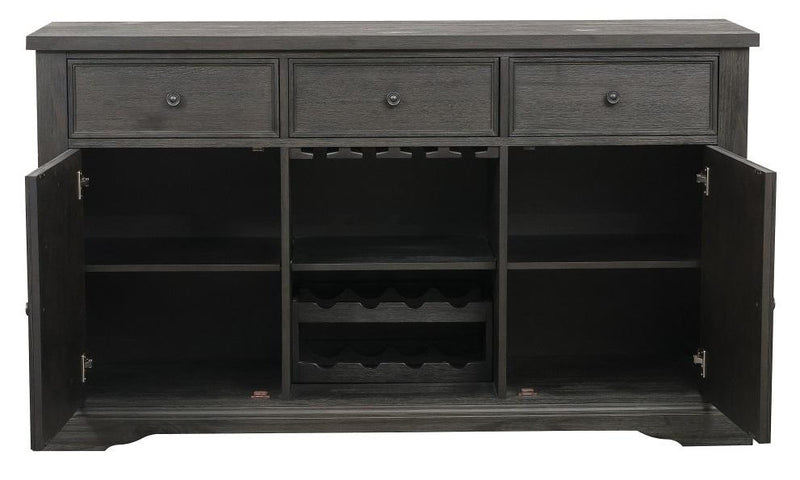 Homelegance Arasina Server in Dark Pewter 5559N-40