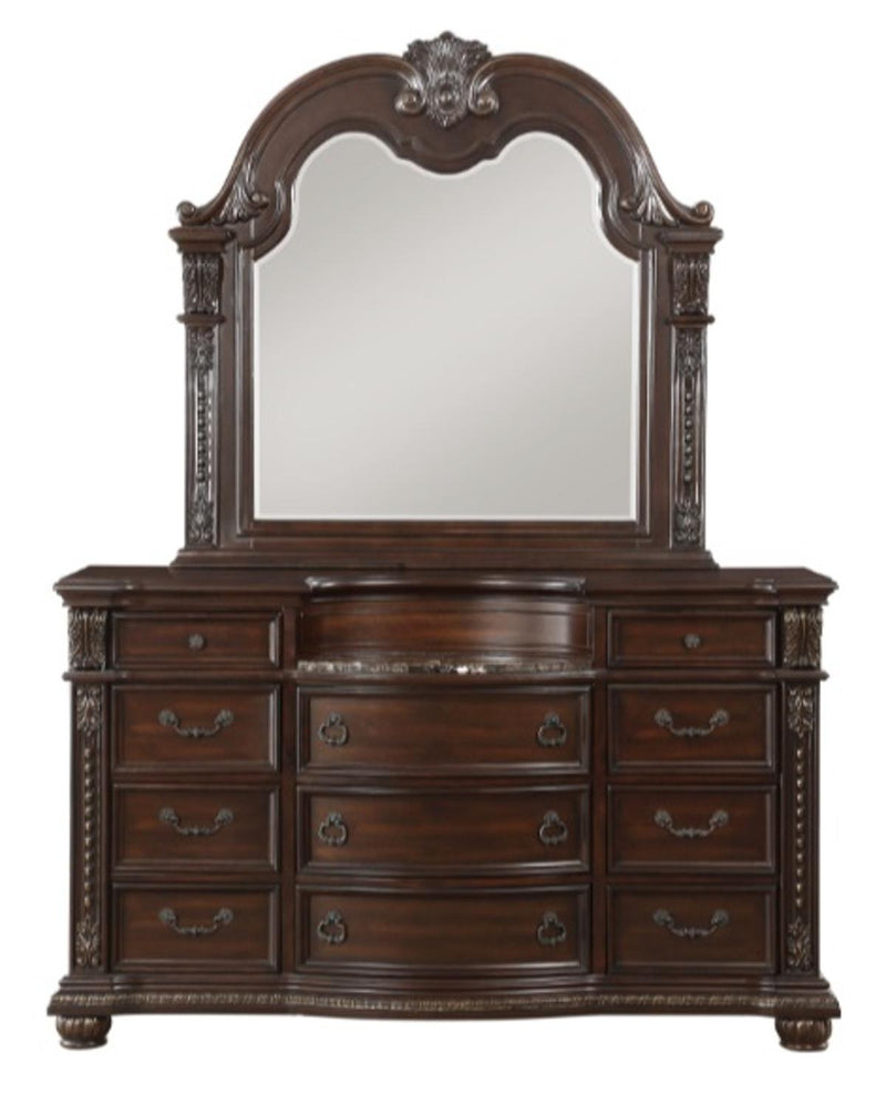 Cavalier Dresser in Dark Cherry 1757-5