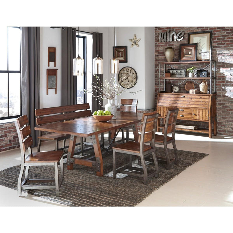 Holverson Dining Table in Rustic Brown 1715-94 - Ace Furniture and Decor