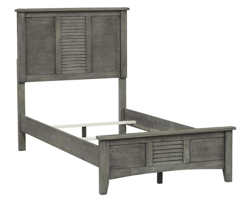 Garcia Queen Panel Bed in Gray 2046-1 - Ace Furniture and Decor