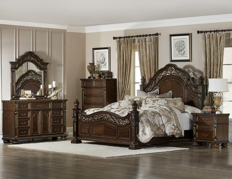 Catalonia 9 Drawer Dresser in Cherry 1824-5 - Ace Furniture and Decor